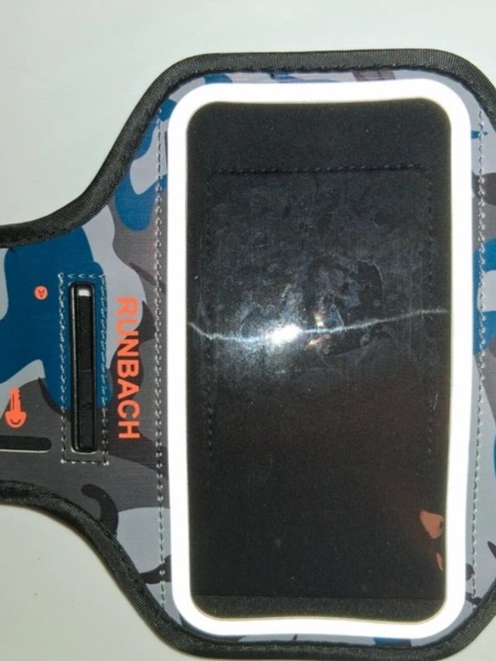Cell Phone Armband (Woodland Camo Pattern)